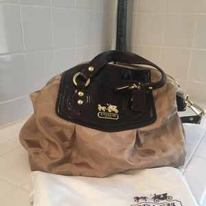 Coach Ashley Brown Signature Satchel